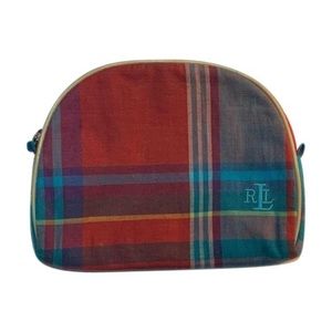 [lauren ralph lauren] plaid cosmetic bag